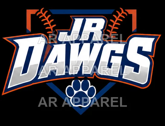 JR Dawgs Baseball design preview
