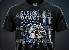 JR Dawgs Flag design preview