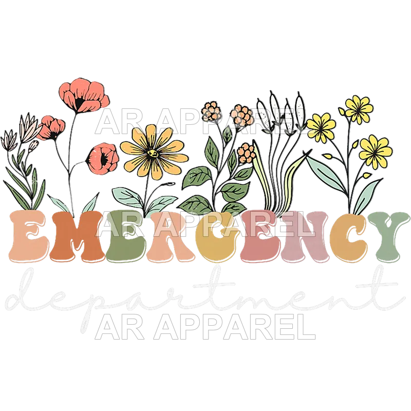 ER Nurse Emergency Department Emergency Room Healthcare T Shirt (2) design preview