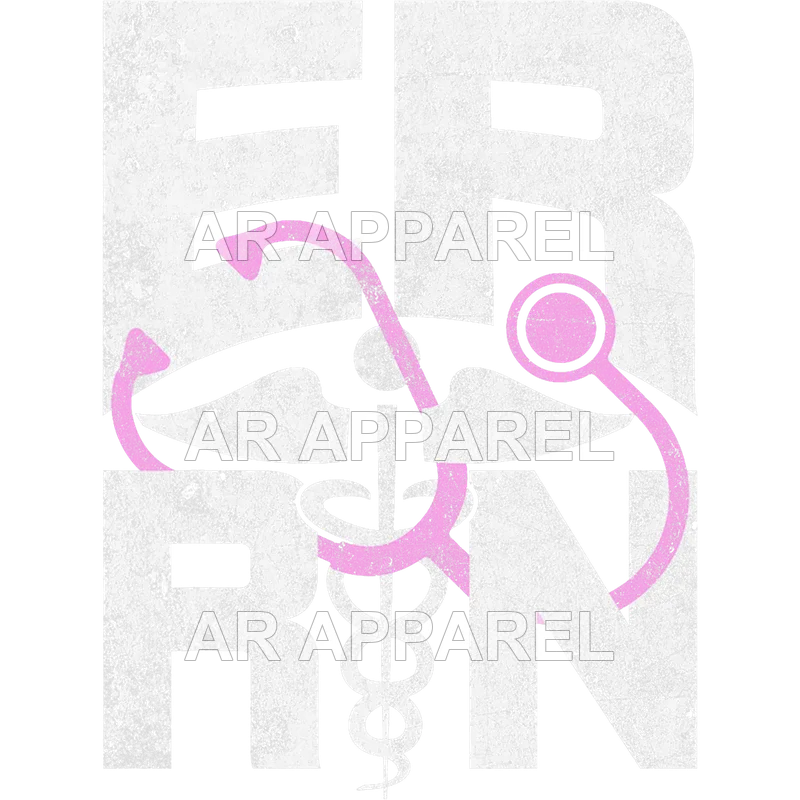 ER Registered Nurse   Funny Emergency Room RN Nurse Gifts T Shirt design preview
