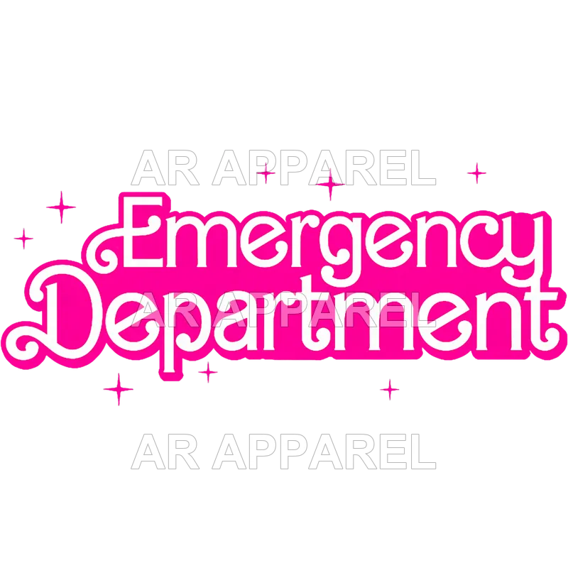 Emergency Department ER Nurse Emergency Room Healthcare T Shirt (1) design preview