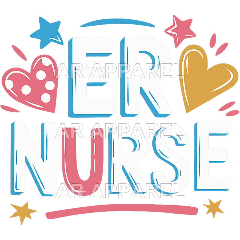 Emergency Room Nurse ER Nurse, Emergency Department T Shirt design preview