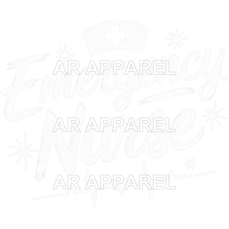 Emergency Room Nursing Emergency Nurse, Medical ER Nurse T Shirt design preview