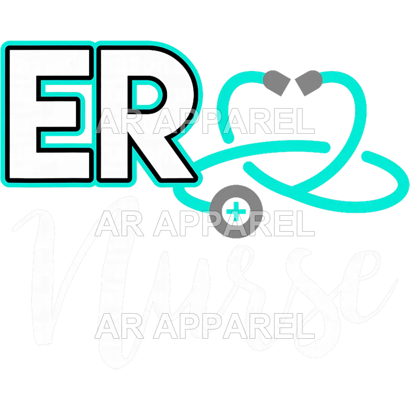ER Nurse Emergency Room Medical Nursing School Birthday Gift T Shirt design preview
