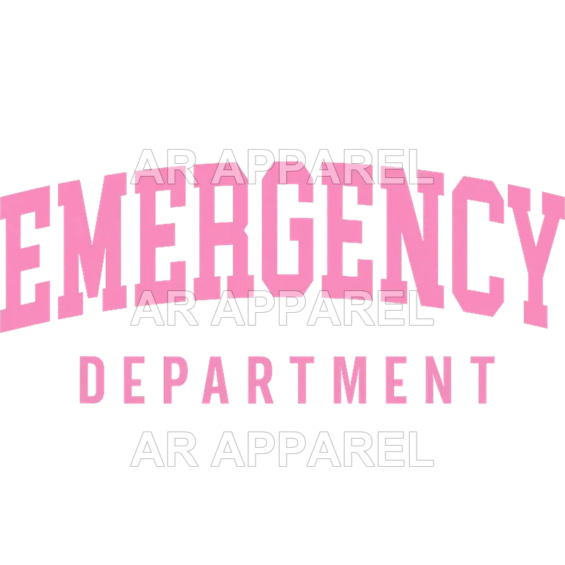 ER Nurses Emergency Department Nurses ER Doctor Retro Pink T Shirt design preview